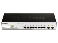 Коммутатор D-Link DGS-1210-10P, управ...