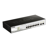 Коммутатор D-Link DGS-1210-08P, управ...