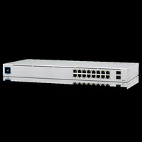 Коммутатор Ubiquiti USW-16-POE-EU, уп...