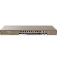 Коммутатор Tenda TEF1126P-24-250W, ко...