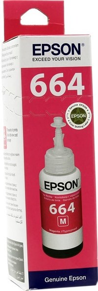 Чернила Epson 664, 70 мл, пурпурный, ...