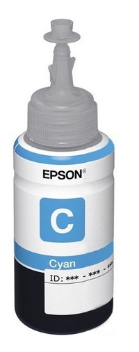 Чернила Epson 673, 70 мл, голубой, ор...