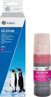 Чернила G&amp;G GT52M, 100 мл, пурпур...