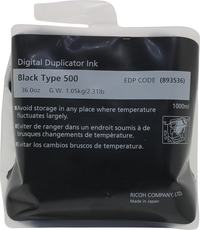 Чернила Ricoh Black Type 500, 1 л, че...