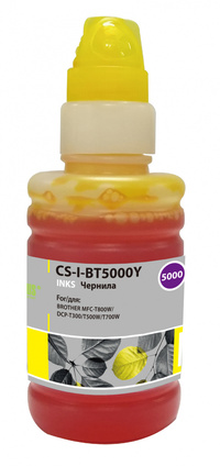 Чернила Cactus CS-I-BT5000Y, 100 мл, ...