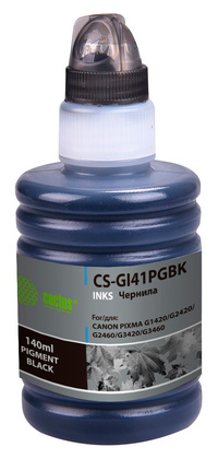 Чернила Cactus CS-GI41PGBK, 140 мл, ч...