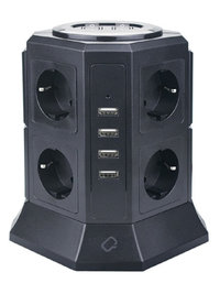 Сетевой фильтр Qumo Power Tower Pro 8...