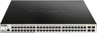 Коммутатор D-link DGS-1210-52MPP, упр...
