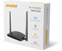 Wi-Fi роутер Digma DWR-N301, 802.11a/...
