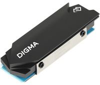 Радиатор для SSD Digma DGRDRM2B, алюм...