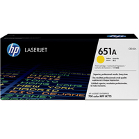 Картридж лазерный HP 651A/CE342A, жел...