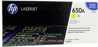 Картридж лазерный HP 650A/CE272A, жел...