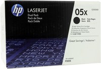 Картридж лазерный HP 05X/CE505XD, чер...
