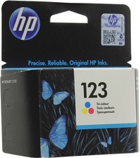 Картридж струйный HP 123 (F6V16AE), г...