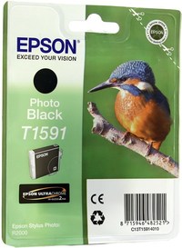 Картридж струйный Epson T1591 (C13T15...