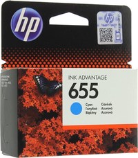 Картридж струйный HP 655 (CZ110AE), г...