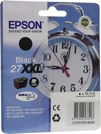 Картридж струйный Epson 27XXL (C13T27...
