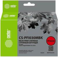 Картридж струйный Cactus CS-PFI030MBK...