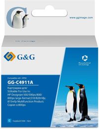 Картридж струйный G&amp;G GG-C4911A (...