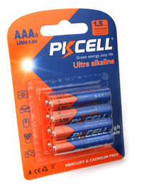Батарейка PKCELL LR03-8B, AAA (LR03/2...
