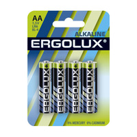 Батарейка Ergolux Alkaline, AA, 1.5V,...