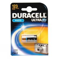 Батарея Duracell CR123-1BL, 3V 1шт
