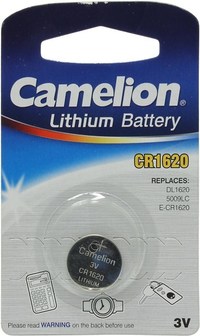 Батарейка Camelion CR1620-BP1B, CR162...