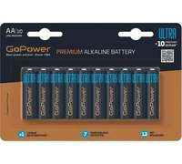 Батарейка GoPower Ultra, AA (LR6), 1....