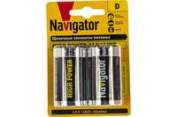 Батарейка Navigator D (LR20), 1.5V, 2...