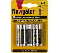 Батарейка Navigator AA (LR06/15А), 1....