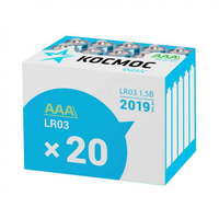 Батарейка Космос AAA (LR03/24А), 1.5V...