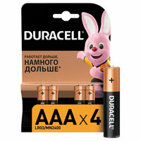 Батарейка Duracell Basic, AAA (LR03/2...