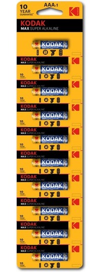 Батарейка Kodak LR03-10BL, AAA (LR03/...