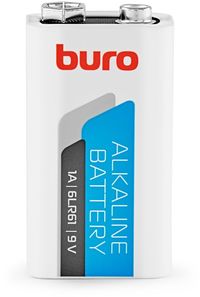 Батарейка Buro Alkaline, крона (6LR61...
