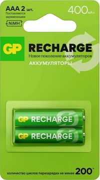 Аккумулятор GP Recharge 40AAAHCV-2CRS...