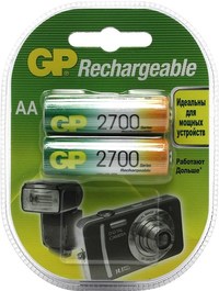 Аккумулятор GP Rechargeable 270AAHC-2...