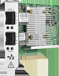 Сетевая карта HPE 530SFP+, 2xSFP+, 10...