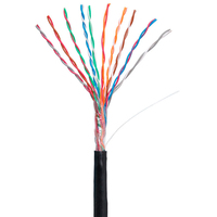 Витая пара UTP кат.5, 10 пар, CU, 0.4...
