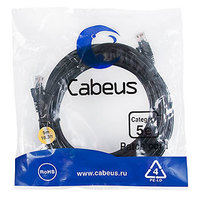 Патч-корд UTP кат.5e, 5 м, RJ45-RJ45,...