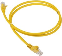 Патч-корд UTP кат.5e, 1 м, RJ45-RJ45,...
