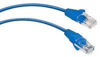 Патч-корд UTP кат.5e, 1 м, RJ45-RJ45,...