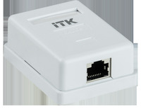 Розетка RJ-45 открытый монтаж категор...