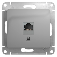 Розетка RJ-45 скрытый монтаж категори...
