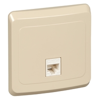 Розетка RJ-45 скрытый монтаж категори...