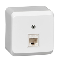 Розетка RJ-45 открытый монтаж категор...