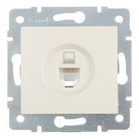 Розетка RJ-45 скрытый монтаж, 1 модул...