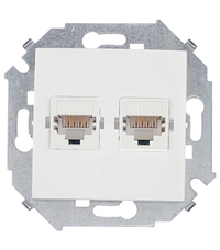 Розетка RJ-45 скрытый монтаж категори...