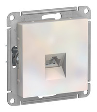 Розетка RJ-45 скрытый монтаж категори...