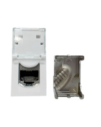 Розетка RJ-45 скрытый монтаж категори...