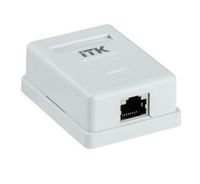 Розетка RJ-45 категория 5e, FTP, белы...